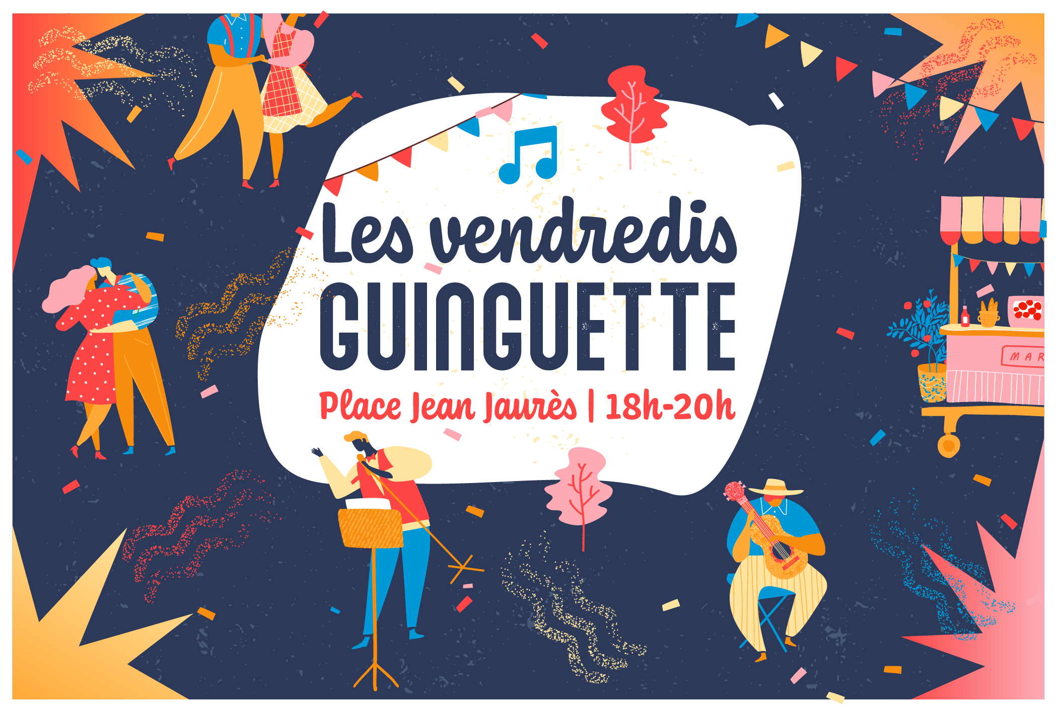 Chaque Vendredi De Juin, Les Soirées Guinguette Sont De Retour Place ...